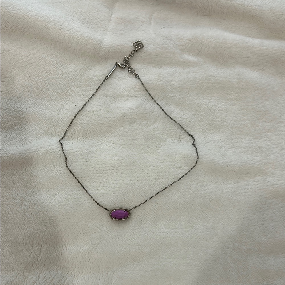 Purple Kendra Scott necklace